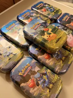 Pokemon Tcg Ascended Heroes Mini Tin x9 Job Lot Bulk Sealed Brand New - Image 3