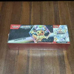 Pokemon TCG Prismatic Evolutions - Surprise Box & Booster Bundle NEW Sealed - Image 1