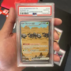 2024 Pokemon Surging Sparks Durant EX #236 SIR PSA 10 GEM MINT - Image 1