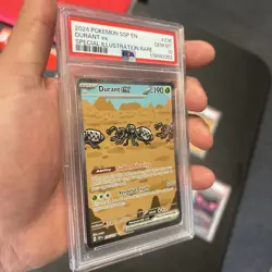 2024 Pokemon Surging Sparks Durant EX #236 SIR PSA 10 GEM MINT - Image 3