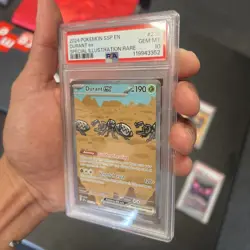 2024 Pokemon Surging Sparks Durant EX #236 SIR PSA 10 GEM MINT - Image 4