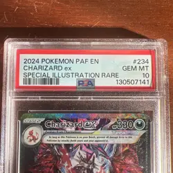 Pokemon TCG Charizard ex 234/091 SV: Paldean Fates Special Illustration PSA 10 - Image 2