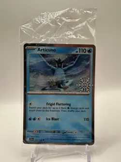 Articuno Pokemon TCG 32/159 (Holiday Calendar) Snowflake Stamp Sealed Promo - Image 1