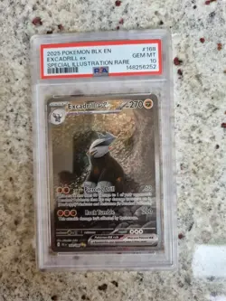 Excadrill ex 168/086 - Black Bolt - SIR - PSA 10 - Pokemon TCG - Image 1