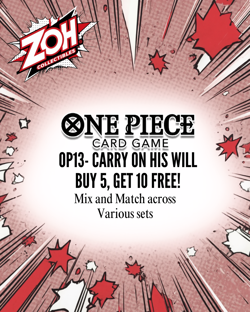 ONE PIECE - OP13 CARRYING ON HIS WILL - C / UC / R / L SINGLE CARDS ENG - NM - Image 1