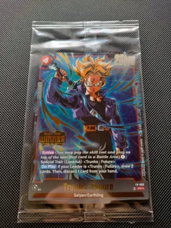 Dragon Ball TCG – Trunks: Future FP-068 Holofoil Winner Card (SEALED) ENG - Image 1