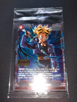 Dragon Ball TCG – Trunks: Future FP-068 Holofoil Winner Card (SEALED) ENG - Image 2