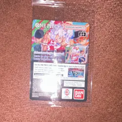 One Piece Monkey D Luffy NCAA Promo card SJU vs UCONN - Image 2