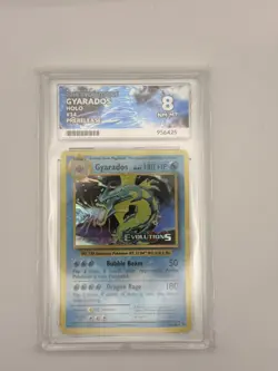 Low Pop Gyarados Holo 34/108 ace 8 Evolutions PRE RELEASE Pokemon Card Game - Image 1