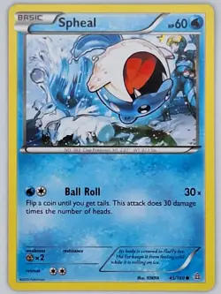 Spheal 45/160 Pokemon - XY Primal Clash MP - Image 1