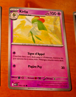 POKEMON MEGA EVOLUTION CARD CARTE 059/132 MEG ME01 FR MINT 2025 - Image 1