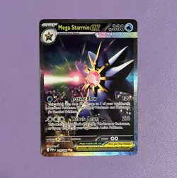 Mega Starmie EX -118/088- SPECIAL ILLUSTRATION RARE -Pokemon TCG- Perfect Order - Image 1