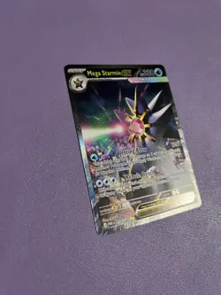 Mega Starmie EX -118/088- SPECIAL ILLUSTRATION RARE -Pokemon TCG- Perfect Order - Image 3