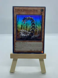 1x Yugioh! CYBER DRAGON HERZ - SDCS-EN009 - SUPER RARE - 1st Edition Mint - Image 1