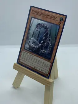 1x Yugioh! CYBER DRAGON HERZ - SDCS-EN009 - SUPER RARE - 1st Edition Mint - Image 2