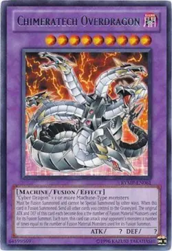 Chimeratech Overdragon - RYMP-EN061 - Rare - Unlimited Edition - Moderately Play - Image 1