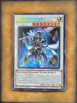 Yugioh Visas Amritara MP24-EN098 Secret Rare 1st Ed NM - Image 1