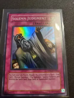 Solemn Judgment RP01-EN045 Retro Pack (2020 Date Reprint) Unlimited - Image 1