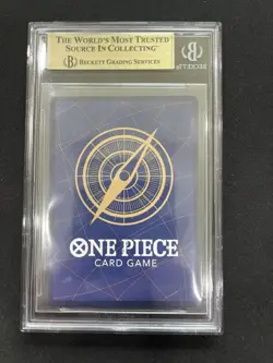 Monkey.D.Luffy Gold Foil OP05-119 A Fist Of Divine Speed BGS 9.5 - Image 2