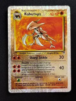 (MP-HP) Kabutops 27/110 2002 Legendary Collection Reverse Holo Pokemon Card - Image 1