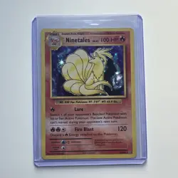 Pokemon Ninetales Evolutions Holo Rare 15/108 100 HP English TCG Card 2016 - LP - Image 1
