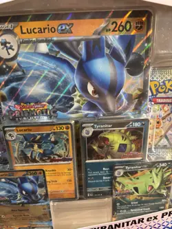 Pokemon Prismatic Evolutions Lucario ex Tyranitar Premium Collection Sam's Club - Image 2