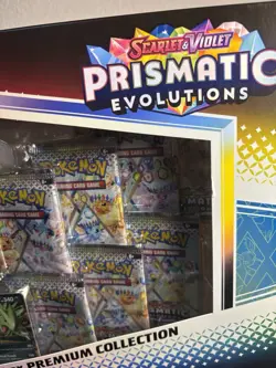 Pokemon Prismatic Evolutions Lucario ex Tyranitar Premium Collection Sam's Club - Image 5