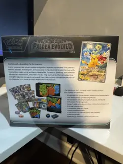 Pokemon TCG Scarlet&Violet: Paldea Evolved Elite Trainer Box (ETB) SEALED - Image 4