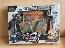 Pokemon Unova Victini Illustration Collection New Sealed Black Bolt White Flare - Image 1