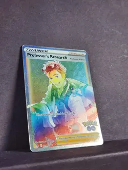 NM - Pokemon Professor's Research Pokemon GO Secret Rare Full Art Holo 084/078 - Image 3