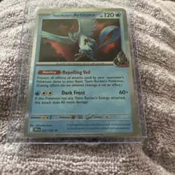 Team Rocket's Articuno 051/182 Pokemon Destined Rivals Stamped Sealed Promonew - Image 1