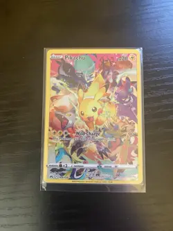 Pokemon TCG Pikachu Crown Zenith Secret Rare Full Art Holo 160/159 English - Image 1