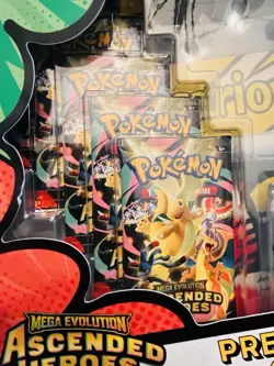 🔥🔥Pokemon TCG Ascended Heroes Premium Poster Collection Sealed Box English - Image 3