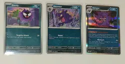 Gastly 048, Haunter 049, Gengar 050 Holo Rare - Perfect Order 2026 Pokemon Set - Image 3