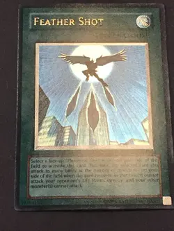 Yu-Gi-Oh! “FEATHER SHOT” Ultimate Rare Unl Ed EEN-EN042 Ex-NM - Image 2