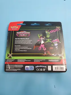 Pokemon TCG Scarlet & Violet Shrouded Fable Blister 3-Pack Brand New/Sealed - Image 2