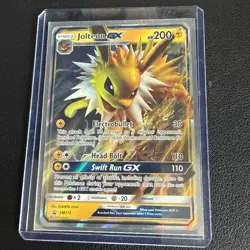 Pokemon TCG Jolteon GX SM173 Black Star Promo Card - Image 1
