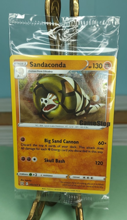 Pokemon Sandaconda 082/163 EB Games SEALED Promo Battle Styles Trading Card TCG - Image 3