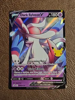 Dark Sylveon V SWSH134 SWSH: Sword & Shield Promo Cards Holo - Image 1