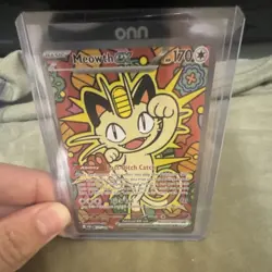 Pokemon Meowth EX & Mega Starmie EX Holo English Card Lot - Image 2
