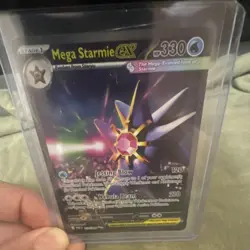 Pokemon Meowth EX & Mega Starmie EX Holo English Card Lot - Image 4