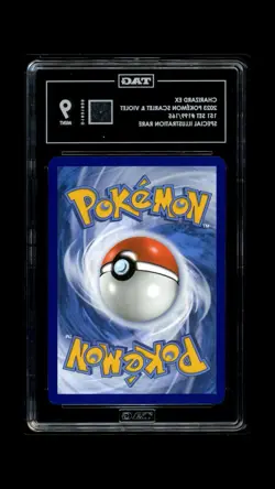 Pokemon TCG Charizard EX 199/165 Scarlet Violet 151 English Card TAG 9 MINT - Image 2