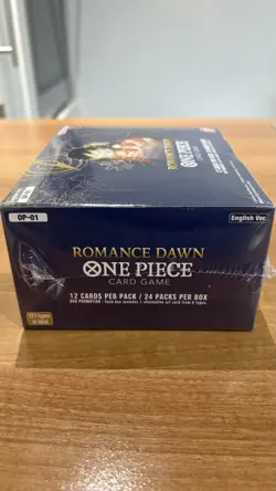One Piece Card Game OP-01 Romance Dawn Booster Box, English, White Bottom - Image 4