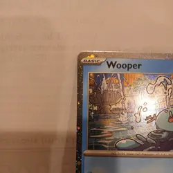 Wooper 155 Sv: Scarlet & Violet Promo Cards Holo - Image 2