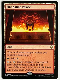 MTG Fire Nation Palace - NM - Avatar the Last Airbender - Image 1