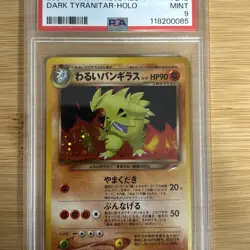 Pokemon Dark Tyranitar Neo 4 Japanese Holo Rare #248 PSA 9 Mint - Image 2