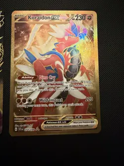 Pokemon Scarlet And Violet Base Koraidon Hyper Rare Shining Fates Eternatus Vmax - Image 2