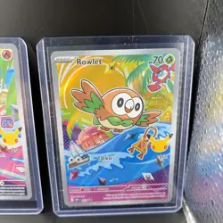 2026 POKEMON TCG 30TH ANNIVERSARY 1ST PARTNER SERIES 1 LITTEN ROWLET POPPLIO NM - Image 2