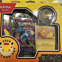 Pokemon TCG Pikachu Pokemon Day Collection Box | Factory Sealed | In hand - Image 1