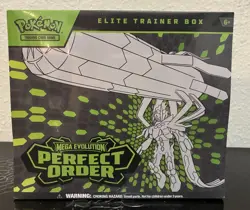 Pokemon TCG Perfect Order ETB Elite Trainer Box ME03 Sealed - Image 1